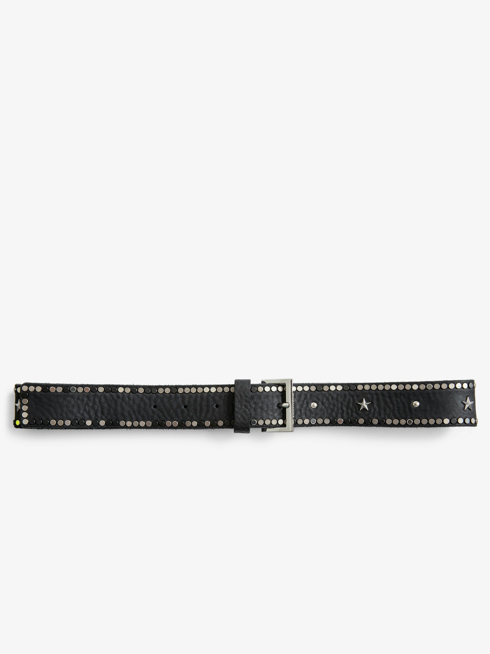 Cinturón Starlight - Cinturón de piel con tachuelas
