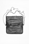 Rock Savage Clutch - Zip-up leather clutch bag
