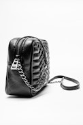Sac XS Boxy Matelasse - Mini sac zippé en cuir