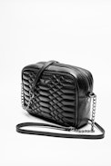 Sac XS Boxy Matelasse - Mini sac zippé en cuir