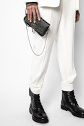 Panda Crepe Pants - Crêpe trousers.