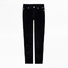 David Velvet Pants - Slim fit velvet pants