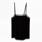 Carmen Silk Camisole - Silk and lace camisole