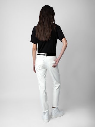 Ava Jeans - Slim cut stretch jeans.
