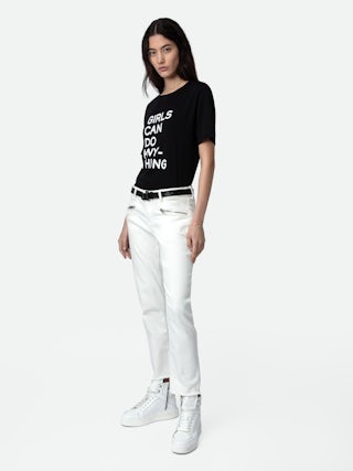 Ava Jeans - Slim cut stretch jeans.