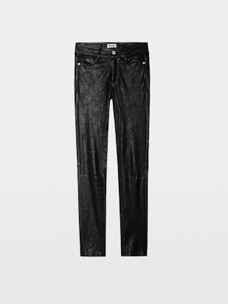 Pantalón Phlame de Cuero - Pantalón de piel de cordero.