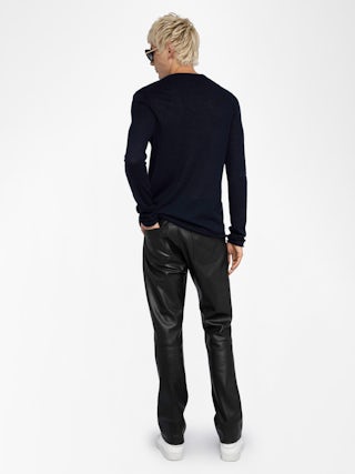 Teiss 100% Cashmere Jumper - Round neck sweater in 100% cashmere.