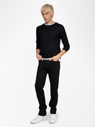 Teiss 100% Cashmere Jumper - Round neck sweater in 100% cashmere.