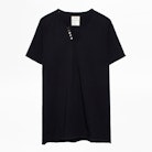 Tunisien Monastir - T-shirt col tunisien en coton