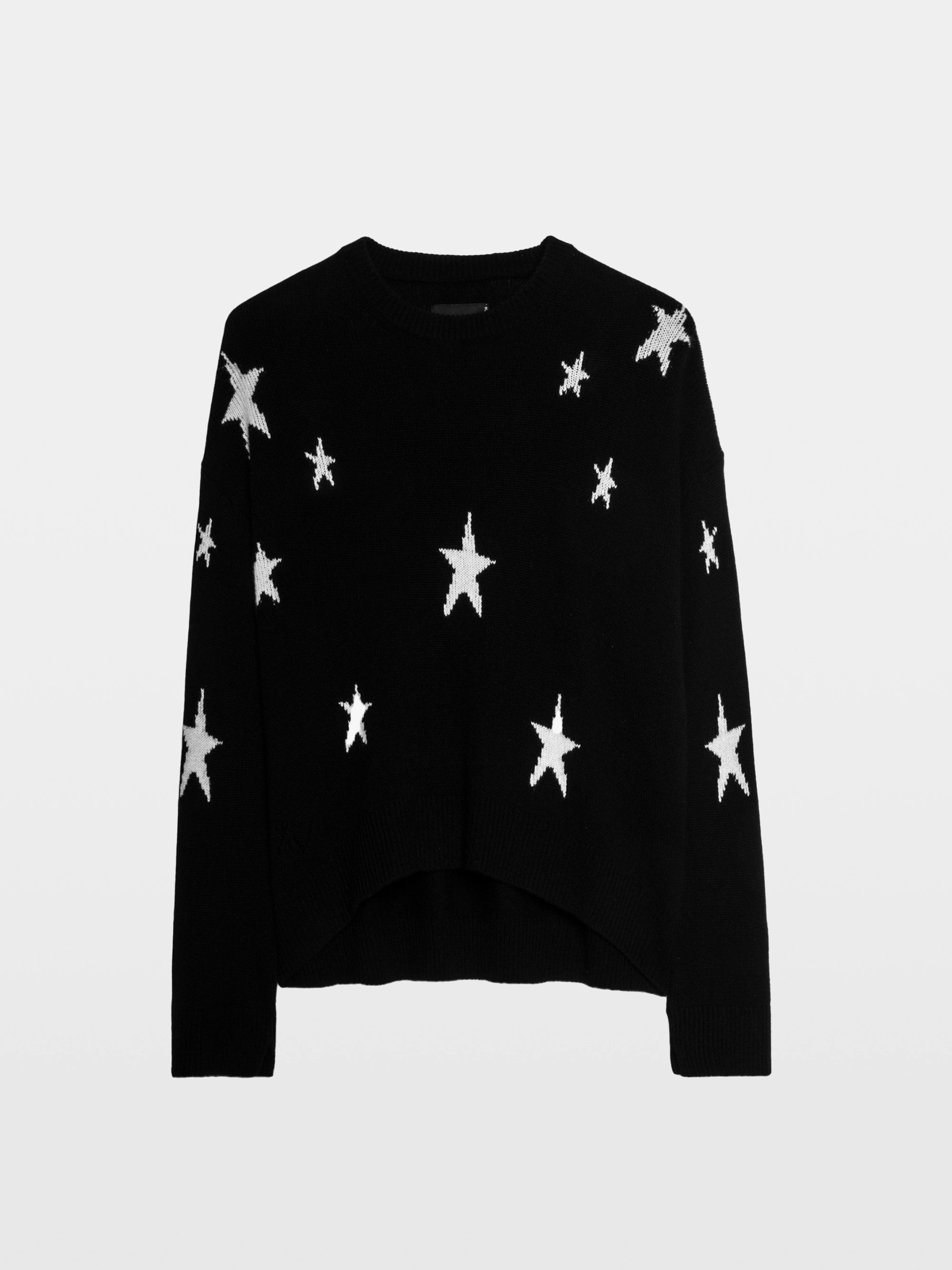 Black Cashmere Star Sweater | Zadig&Voltaire