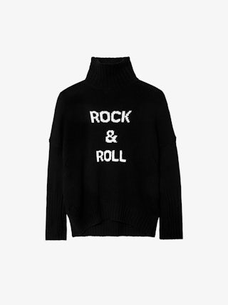 Alma Rock & Roll Sweater - A soft, wool knit with an unmistakeably rock “n” roll style: this is an absolute must-have women's wool turtleneck.