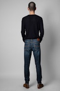 David Eco Brut Jeans - Men's raw blue jeans