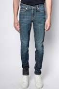 David Eco Brut Jeans - Men's raw blue jeans