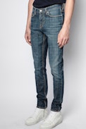 David Eco Brut Jeans - Men's raw blue jeans