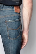 David Eco Brut Jeans - Men's raw blue jeans