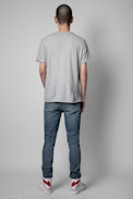 David Eco Jeans - Men's gray slim-fit jeans