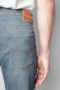 David Eco Jeans - Men's gray slim-fit jeans