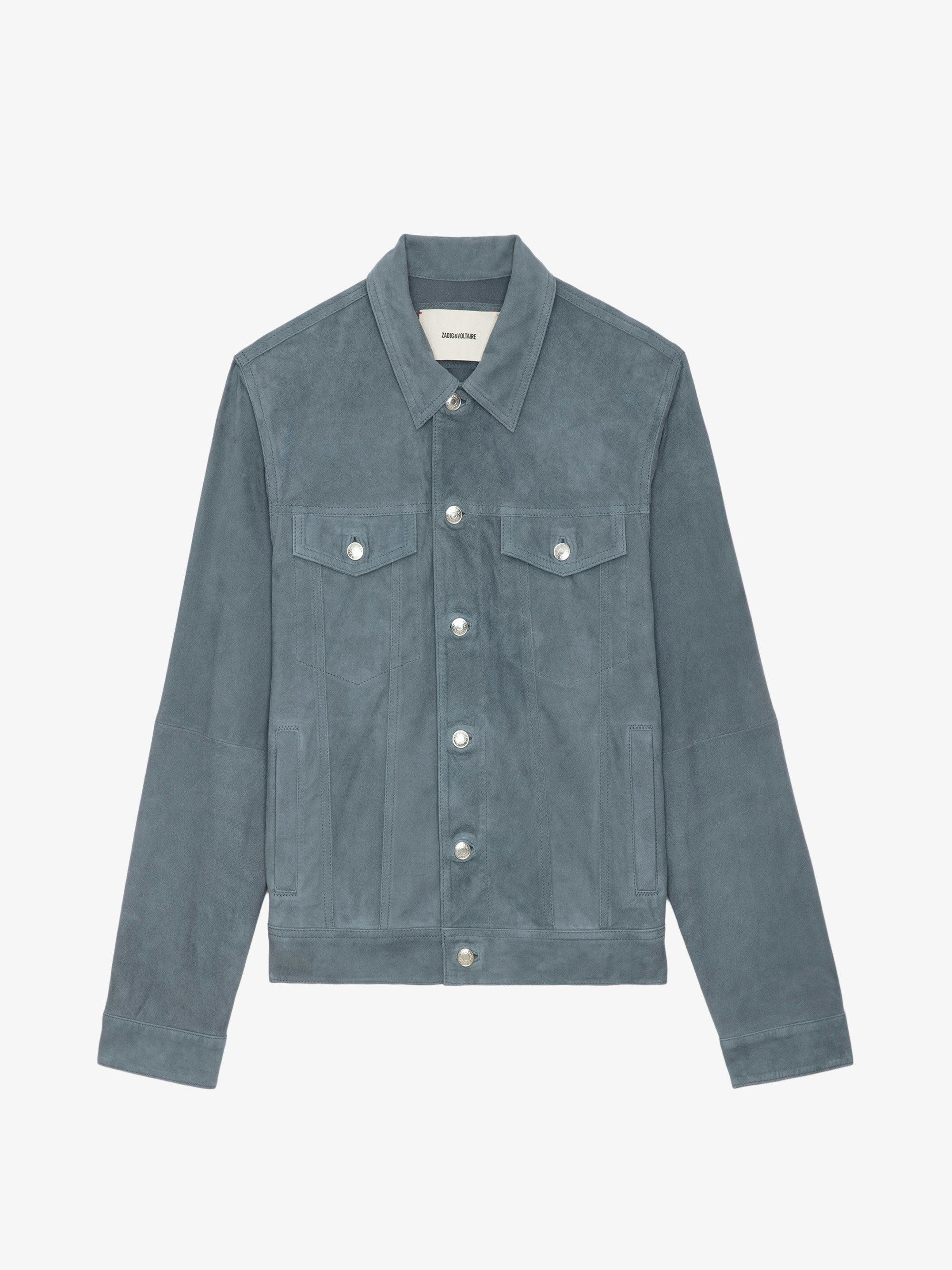 Base Jacket jacket blue men | Zadig&Voltaire