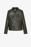Liam Leather Jacket - Women’s green leather jacket