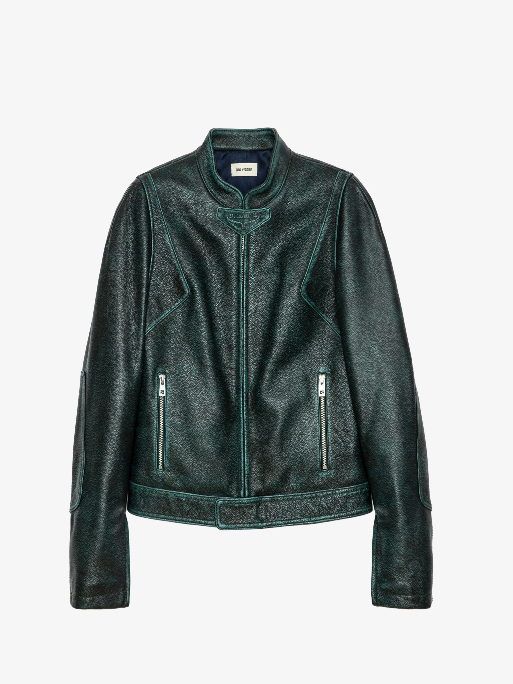 Leather Coat Liam jacket black women Zadig Voltaire