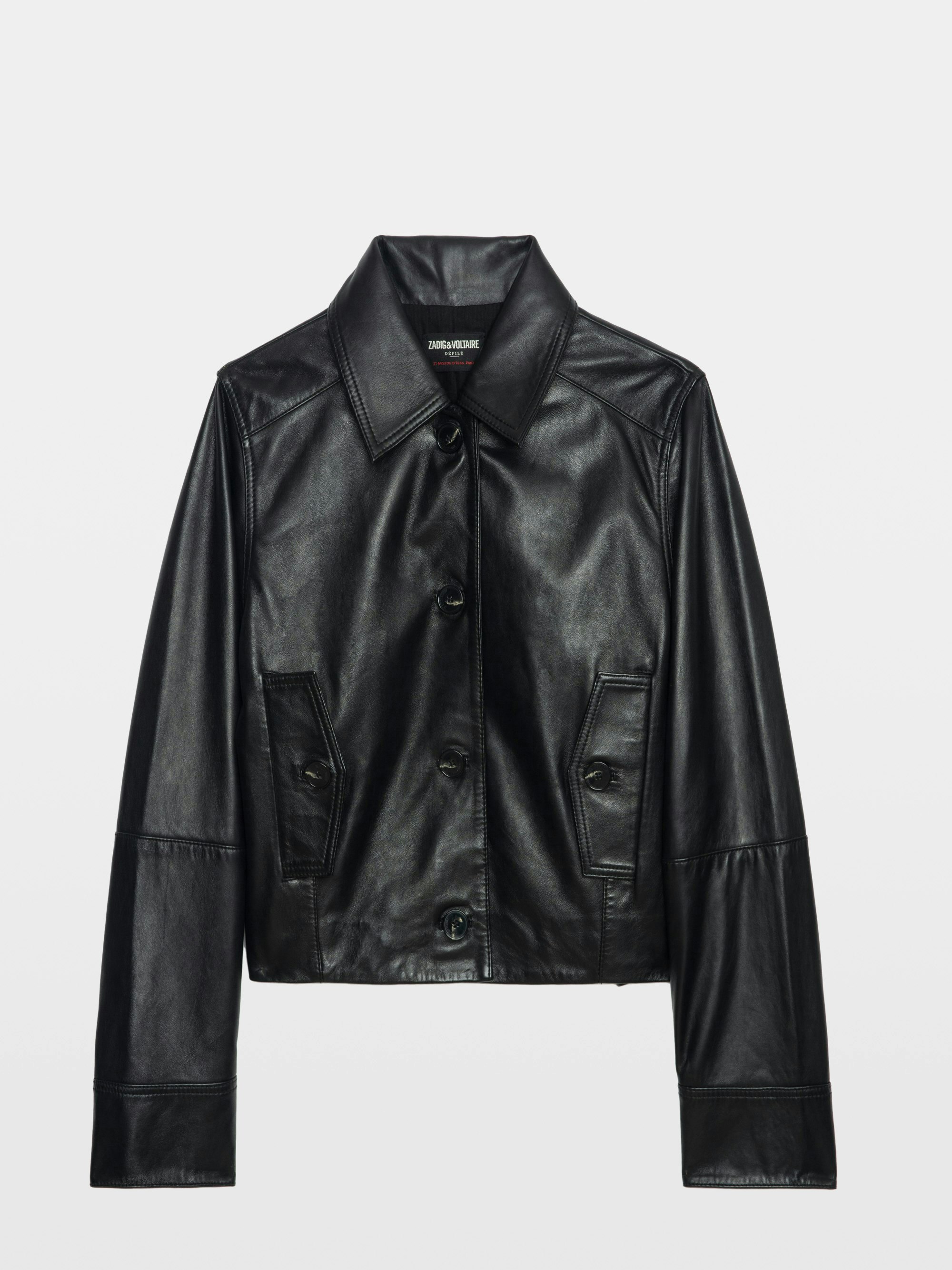 本革レザージャケット　ZADIG&VOLTAIRE Elegant Women's Lambskin Jacket | Zadig&Voltaire