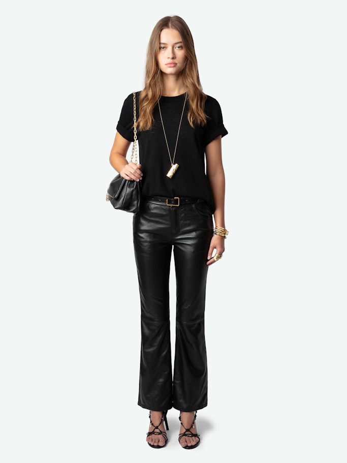 Push Leather Trousers