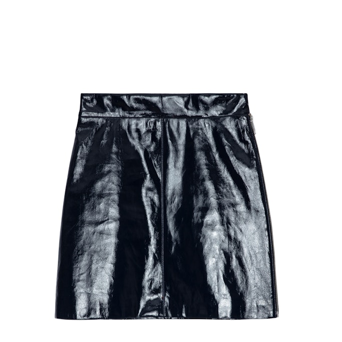Jupe Jinette Vinyle Marine - Taille 34 - Zadig&Voltaire - Modalova