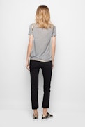 Tino Gold T-Shirt - Metallic finish modal T-shirt