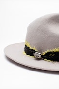 Alabama Foulard Hat - Boiled wool hat