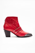Cara Boots - Leather Cowboy boots