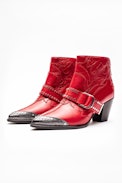 Cara Boots - Leather Cowboy boots