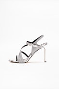 Marilyn Sandals - Leather heel sandals