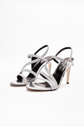 Marilyn Sandals - Leather heel sandals