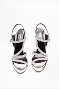 Marilyn Sandals - Leather heel sandals
