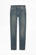 David Vintage Jeans - Stretch cotton slim fit jeans