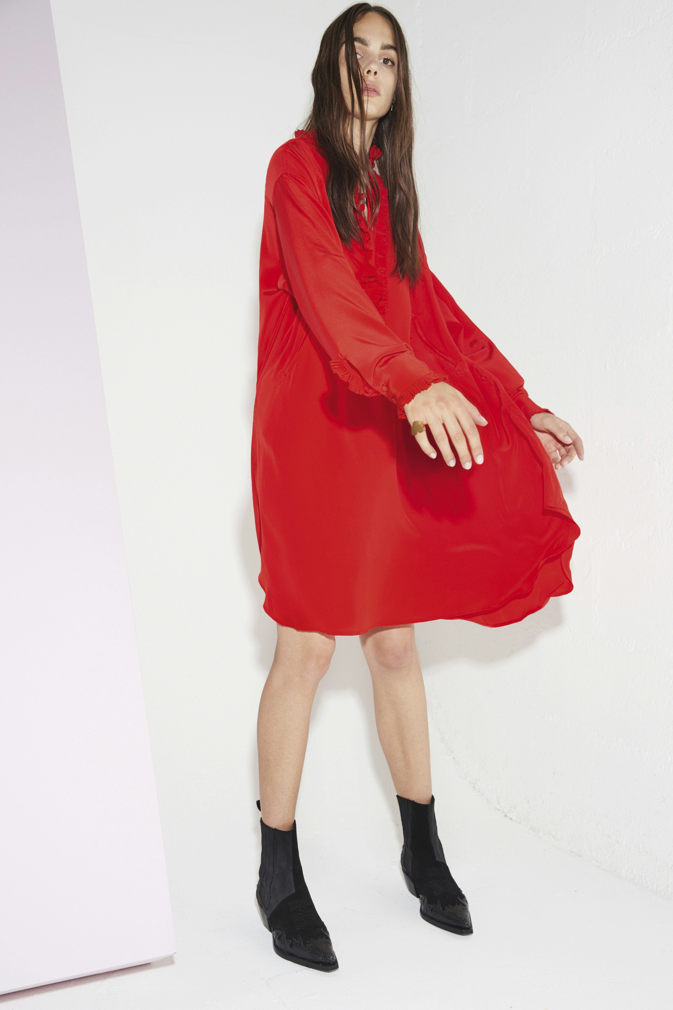 Zadig et voltaire robe rouge Clearance