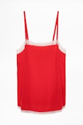 Carmen Camisole - Silk and lace camisole