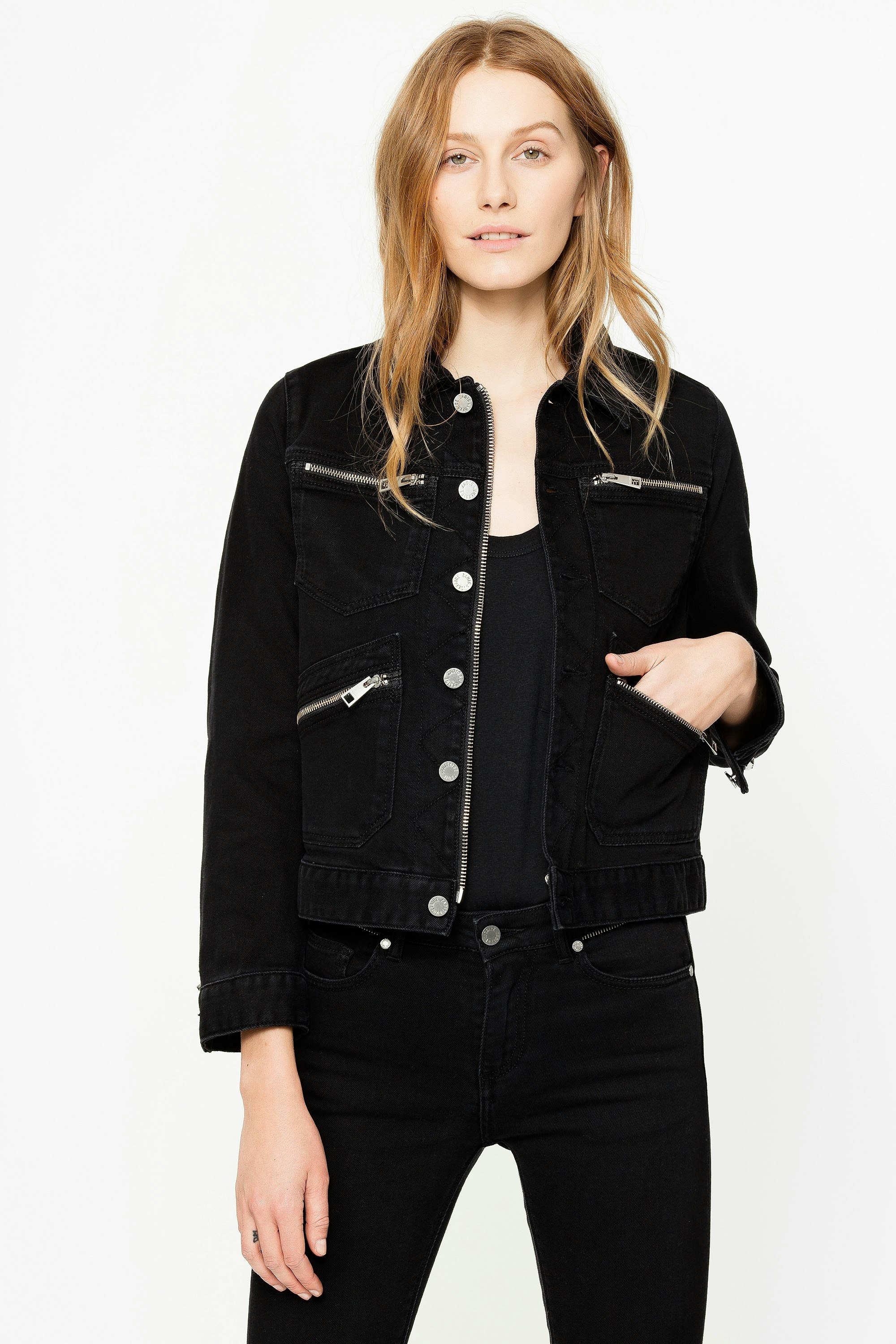 zadig and voltaire jacket sale