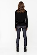 Gwendal Bis Mérinos Sweater - Merino wool pullover with pattern
