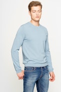 Pullover Jeremy - Baumwollpullover in Washed-Optik