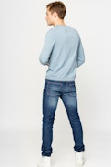 Pullover Jeremy - Baumwollpullover in Washed-Optik