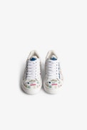 Sneaker basse ZV1747 - Junior - Sneaker basse in pelle bianca con stampa Core Cho - Junior