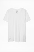 T-Shirt Terry Flamme - T-shirt poche poitrine en coton