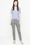 Wassa Foil T-Shirt - Modal t-shirt with coated detail