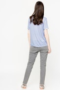 Wassa Foil T-Shirt - Modal t-shirt with coated detail