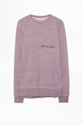 Sudadera Steeve Art - Sudadera de algodón con mensaje