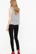 Frida Tank Top - Cotton and modal striped tank top