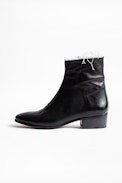 Bottines Break - Bottines en cuir femme.