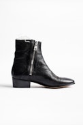 Bottines Break - Bottines en cuir femme.