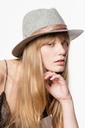 Chapeau Andrea Foulard - Chapeau fedora foulard.